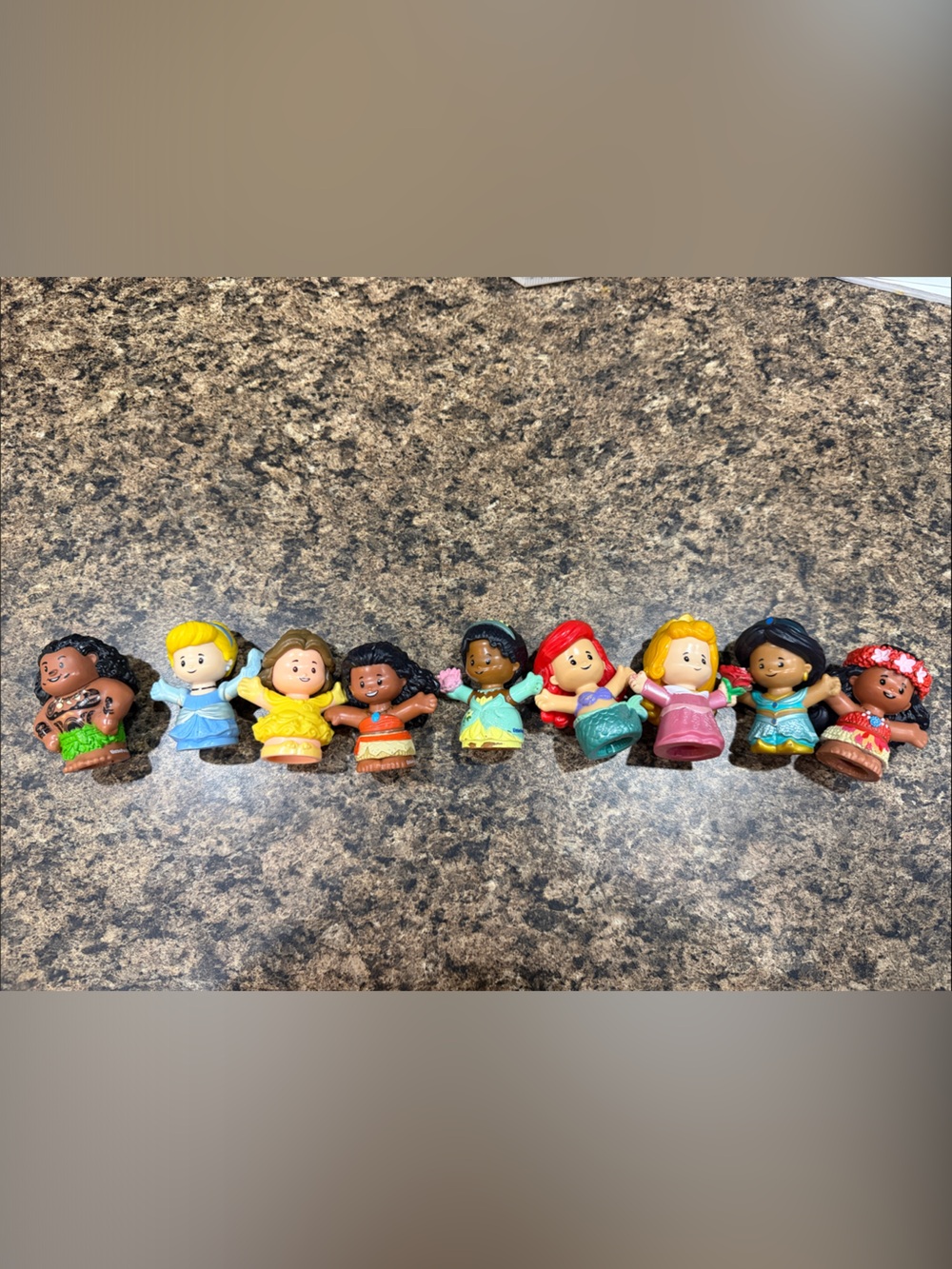 Fisher-Price Colorful Princess & Character Mini Doll Set